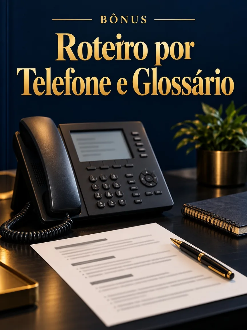 Capa do bônus Roteiro por Telefone e Glossário